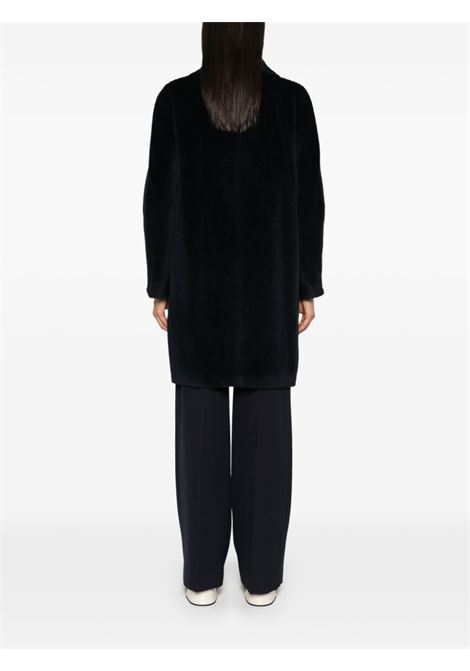 Cappotto midi in alpaca e lana roseto in blu 's maxmara - donna 'S MAXMARA | 2429016193600005